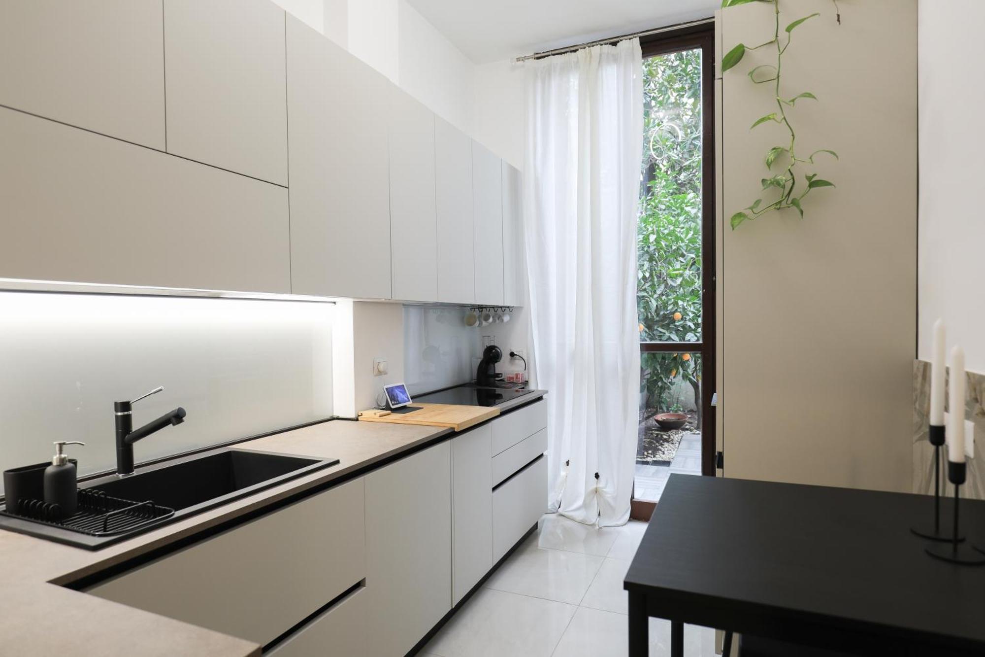 Giardino Terrazzo Privato Bilocale Moderno Vicino Metropolitana Comodo Per Niguarda E Centro Milano Dış mekan fotoğraf
